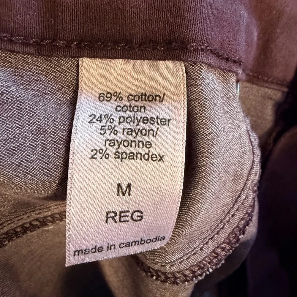 Maurice’s Purple Plum Hi-Rise Stretch Jeans Size Medium Regular 28” Inseam - Picture 4 of 4